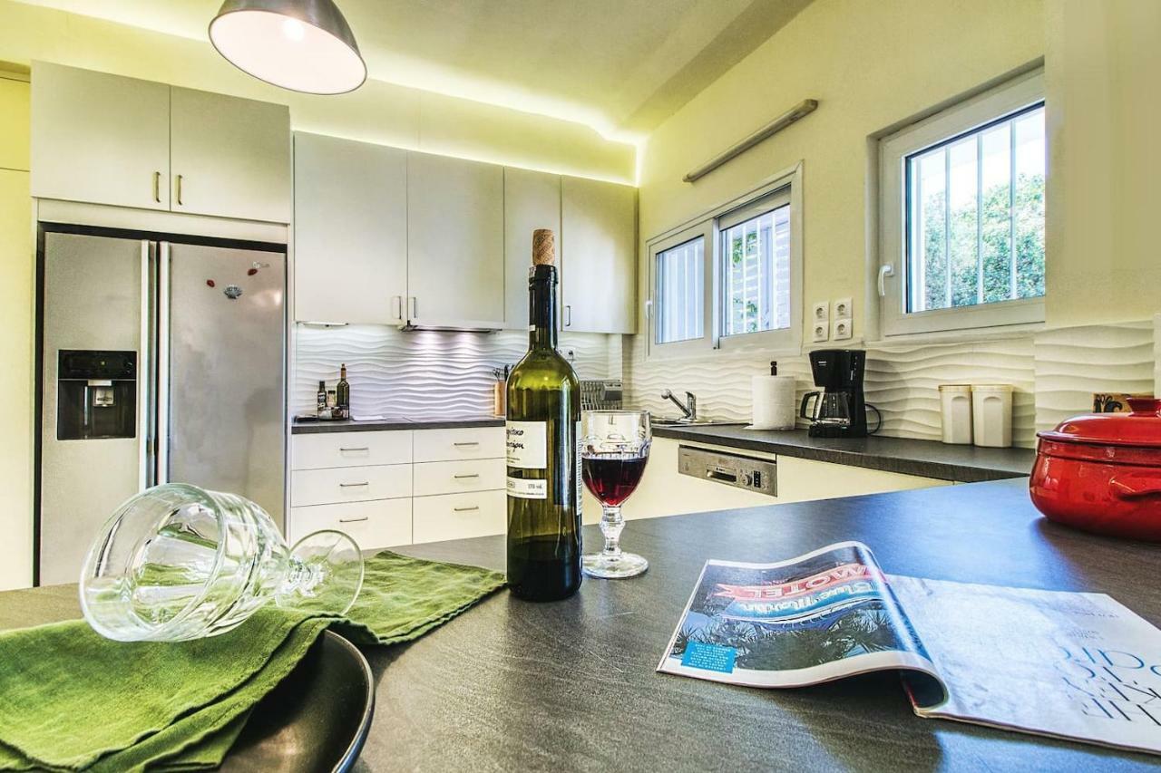 Summer Villa In Порто-Рафті Екстер'єр фото